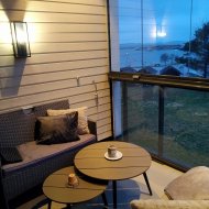 Garbo Regatta Sea View Suite Hanko Terrace by Night